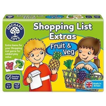 Imaginea Joc educativ in limba engleza Lista de cumparaturi Fructe si legume