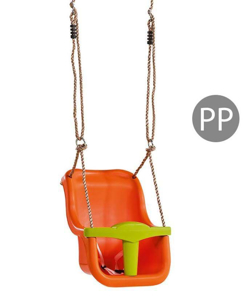 Picture of Leagan Baby Seat LUXE Culoare: Orange/Lime Green, franghie PP 10
