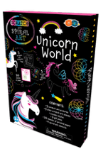 Imaginea Set Creatie Scratch & Spiral - Lumea Unicornilor
